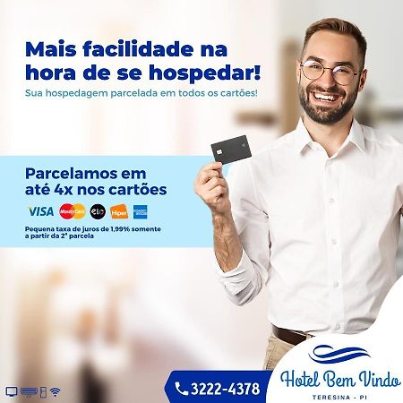 Hotel Bem Vindo 特雷西纳 外观 照片